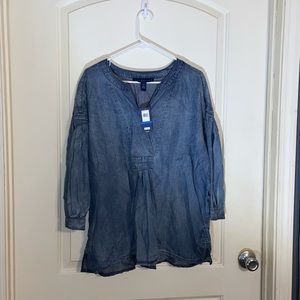 Bandolino Denim Tunic / XL / with tags
